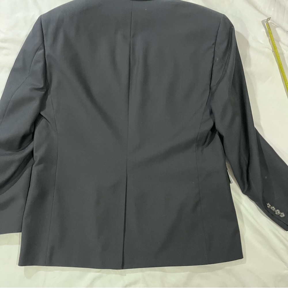 Stafford Essentials Men Solid Black Polyester 2-B… - image 13